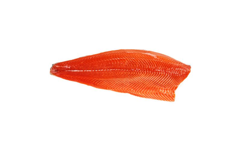 Skin On Pinbone In Farmed Ora King Salmon Filets