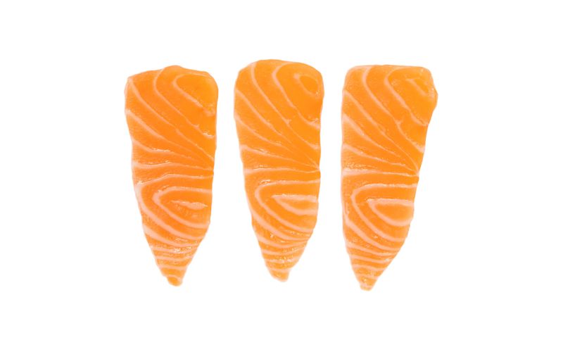 Sliced Salmon Sushi