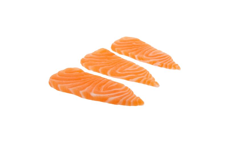 Sliced Salmon Sushi